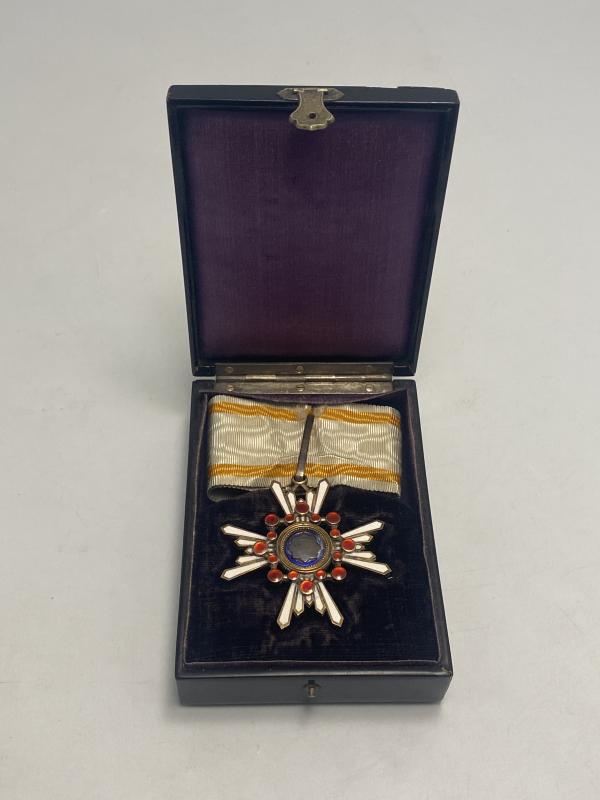 Imperial Japanese Order Of Sacred Treasure 3rd Class Boxed