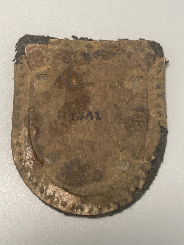 German Army Kuban Shield With Backing