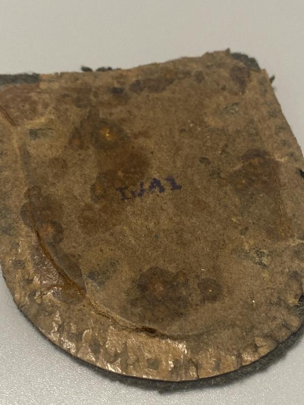 German Army Kuban Shield With Backing