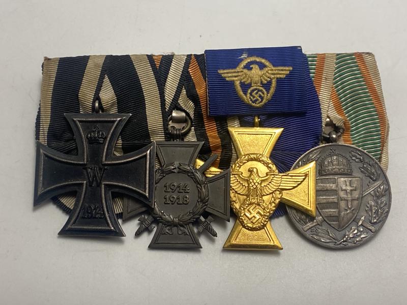 Third Reich Period Police Long Service Medal Bar