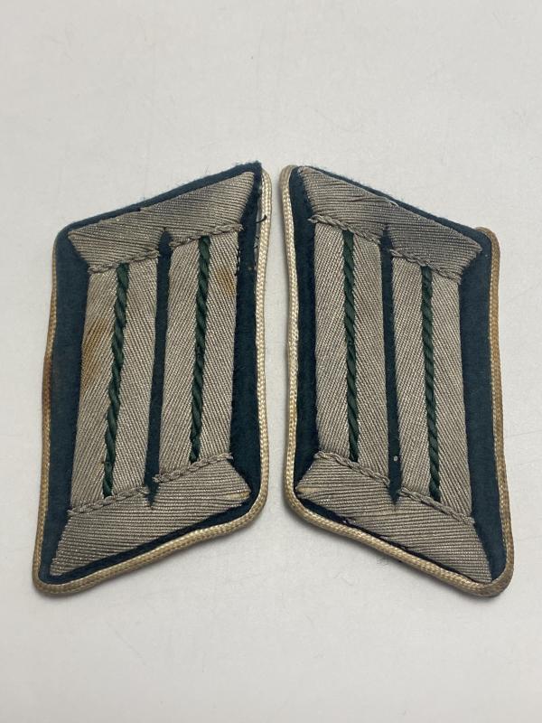 German Army Sonderfuhrer Officer Collar Tabs