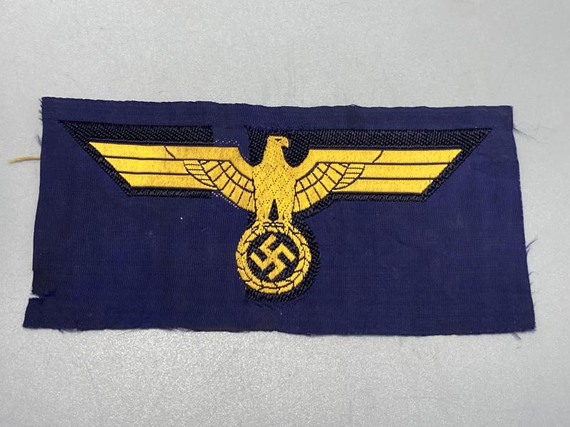 Kriegsmarine Bevo Woven Breast Eagle Unissued