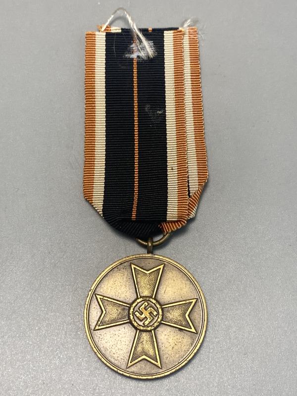 German Merit Medal With Orange Ribbon