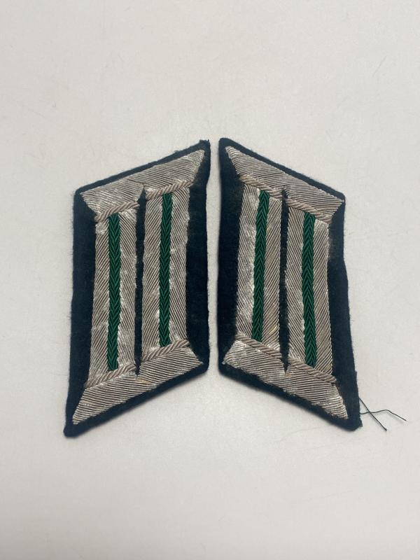 German Army Administration Officers Collar Tabs