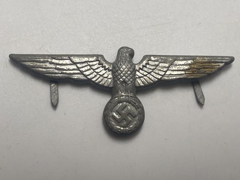 German Army NCO Zinc Visor Cap Eagle