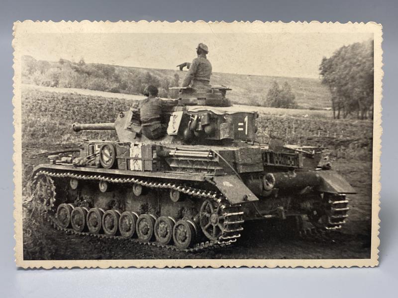 Soviet Archive Reprint 6X4 Postcard Size Photo Großdeutschland STuG Infantry Support Gun