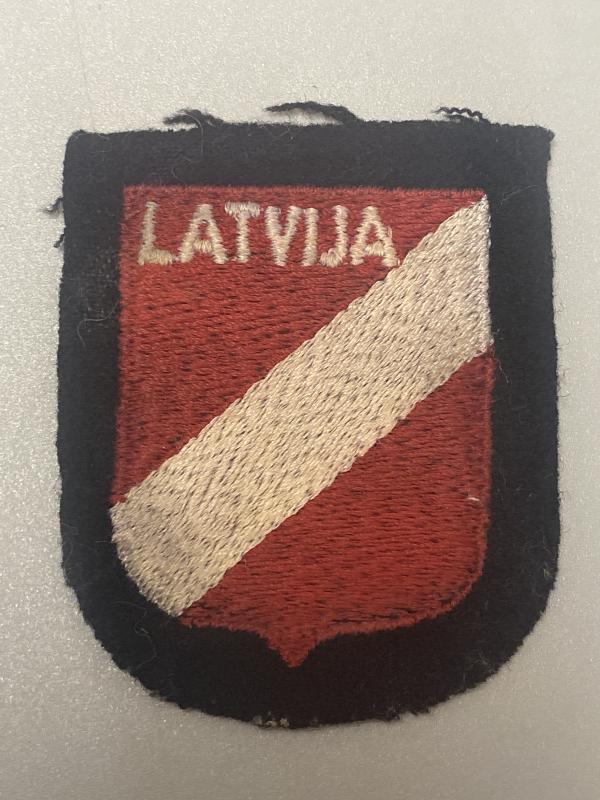 Waffen SS Latvian Volunteer Sleeve Shield