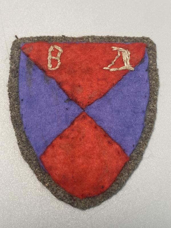 15th SS Cossack Cavalry Corps Pre 1944 Don Cossacks Volunteer Sleeve Shield Field Made