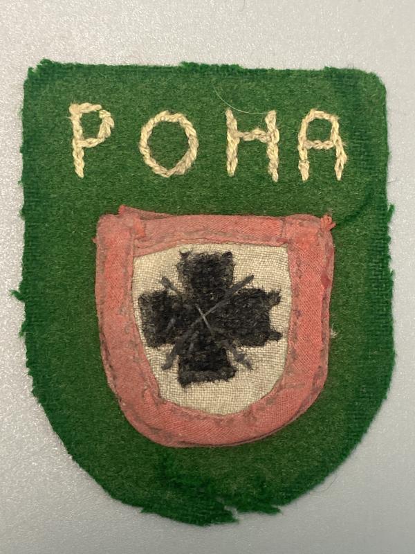 29th Waffen SS Grenadier Division “RONA” Russian People’s Liberation Army Field Made Volunteer Shield