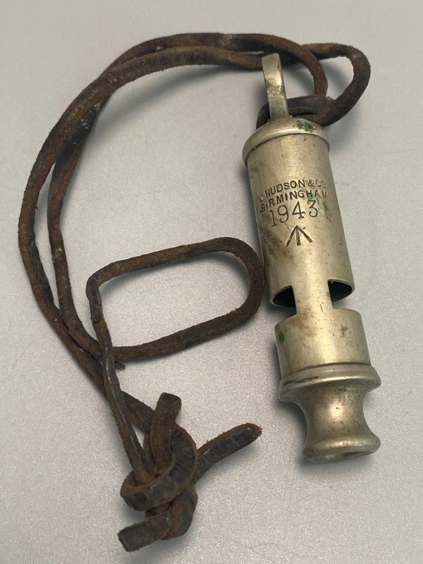 WW2 1943 Dated British Army Whistle