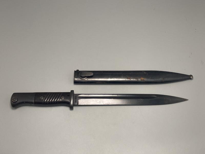 Matching K98K Combat Bayonet ab41 (Mundlos) 6073 Dated 1941