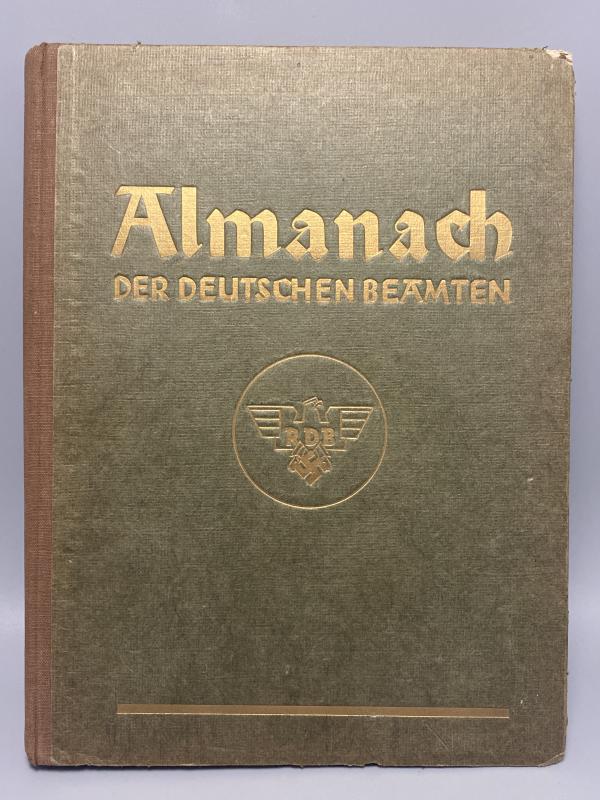 RDB Almanach Der Deutschen Beamten Dr.Frick Issued 1935