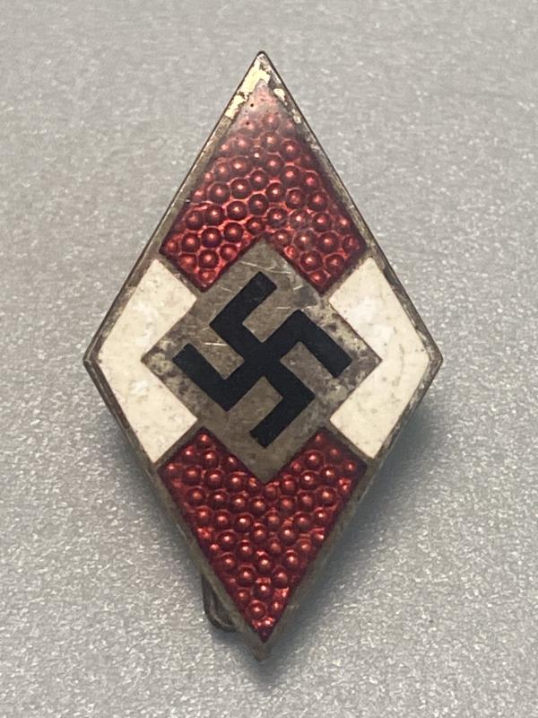 Hitler Youth Membership Badge M1/15 Ferdinand Hoffstätter