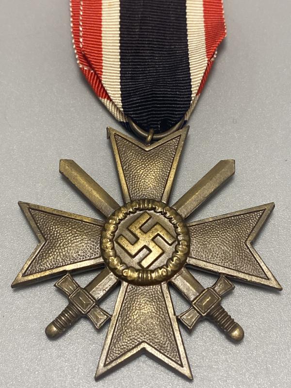 War Merit Cross Second Class With Swords KVK2 & Ribbon
