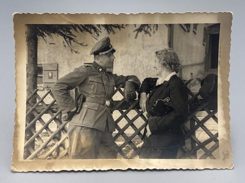 Waffen SS Officer Photograph