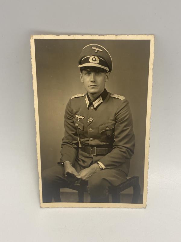 German Army Infantry Officer Photograph