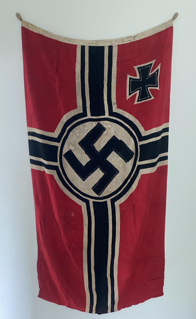 Kriegsmarine Printed Battle Flag