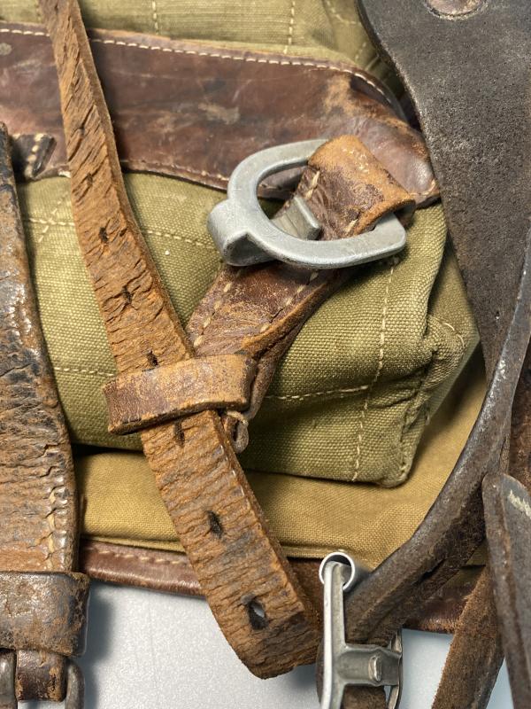 German Army M34 Tornister Pi.Btl.562 Named Uffz. Wegener