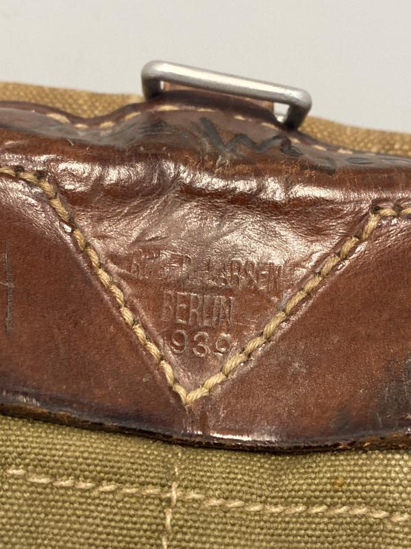 German Army M34 Tornister Pi.Btl.562 Named Uffz. Wegener