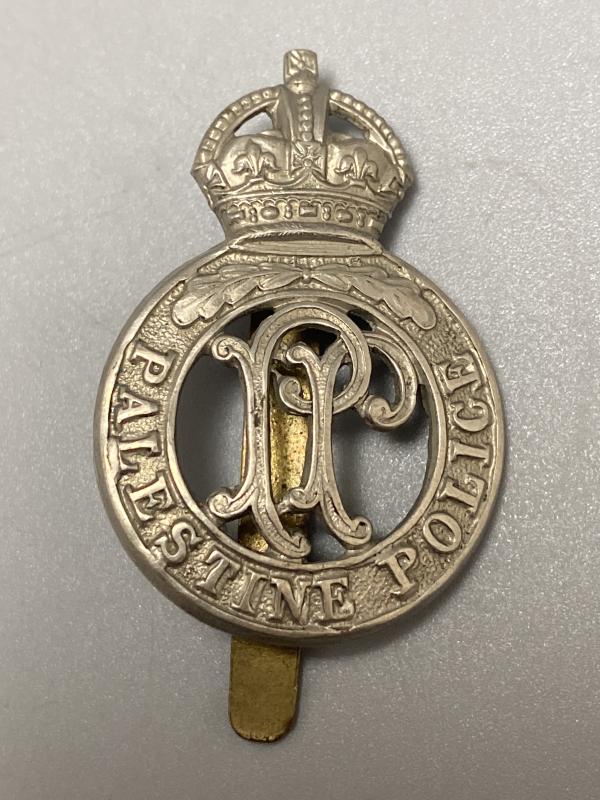 WW2 Period Palestine Police Cap Badge