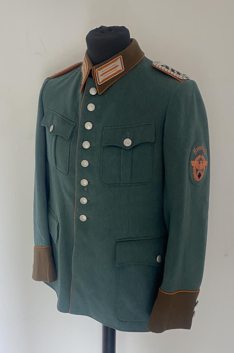 Rural Police Tunic Rank of Meister Merseburg 1939 Dated