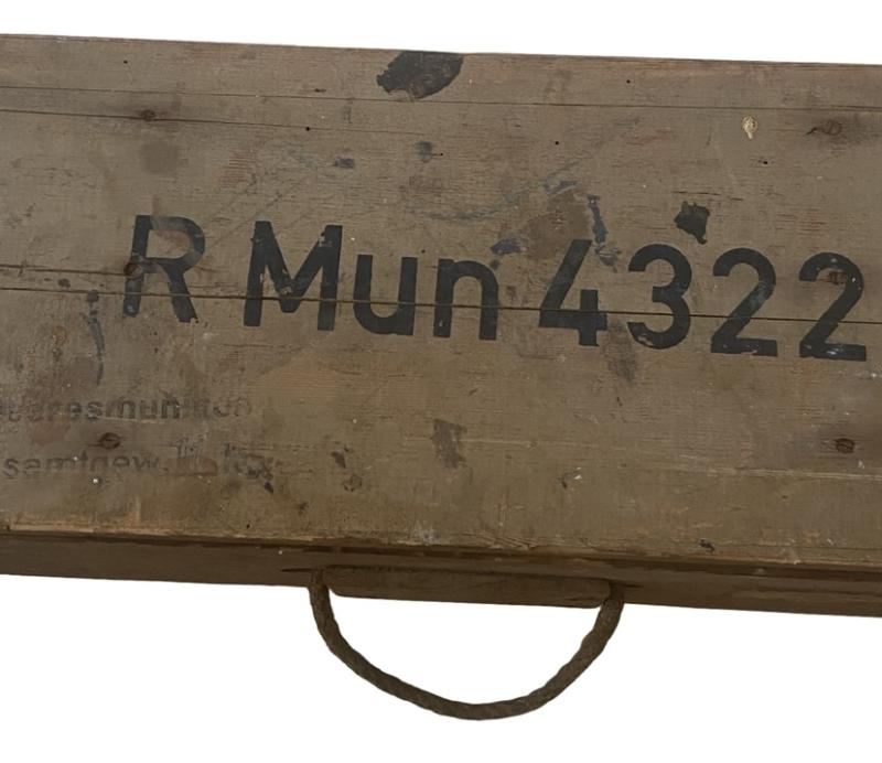 German R Mun 4322 Ammo Crate For Panzerschrek Rounds