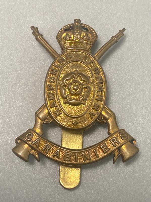 WW1 Hampshire Yeomanry Cap Badge