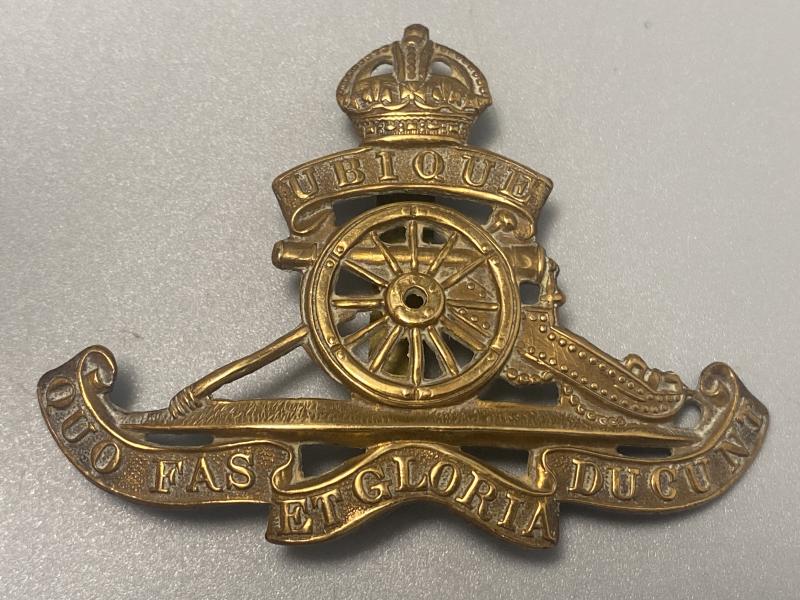 WW1/WW2 Royal Artillery Cap Badge