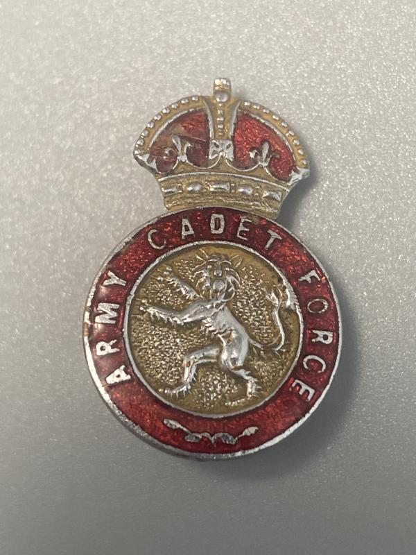 WW2 Period Army Cadet Force Lapel Badge