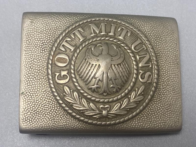 German Reicheer Pebbled Belt Buckle