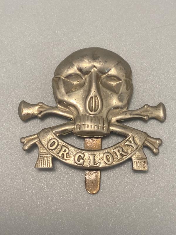 WW1/WW2 Period 17th Lancers Cap Badge