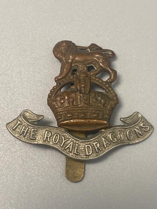 WW1/WW2 The Royal Dragoons Cap Badge