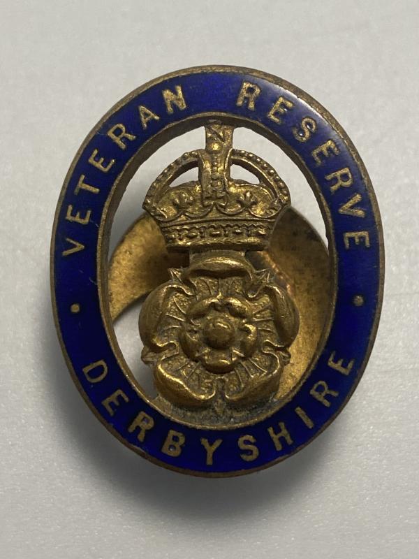 WW1 Period Veteran Reserve Derbyshire