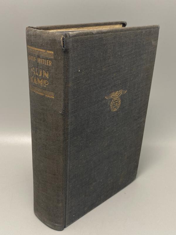 Rare Pre War Dutch Print of Adolf Hitlers Mein Kampf