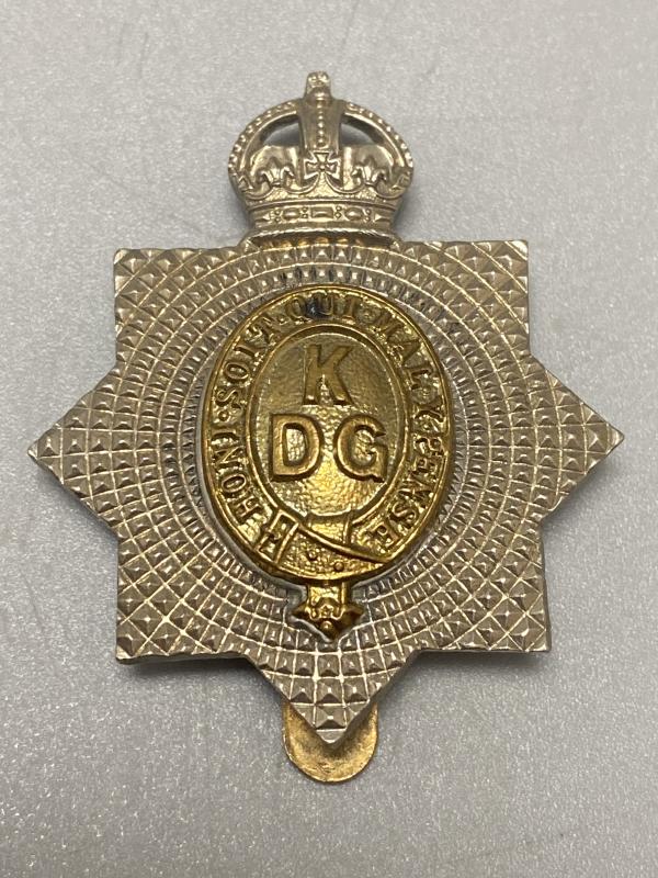 WW2 Kings Dragoon Guards Cap Badge