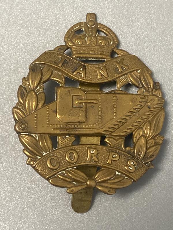 WW1 Army Tank Corps Cap Badge