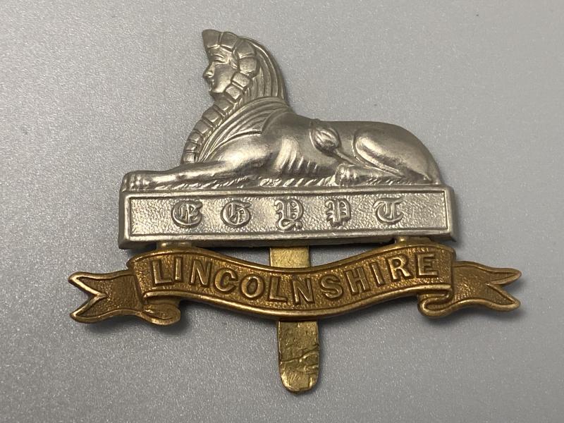 WW2 Lincolnshire Regiment Cap Badge