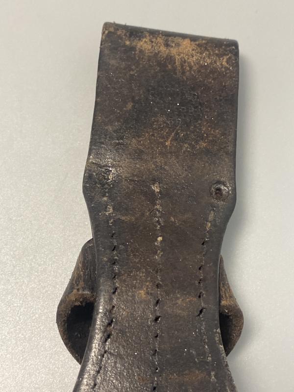 K98K German Black Leather Frog Dated 1938