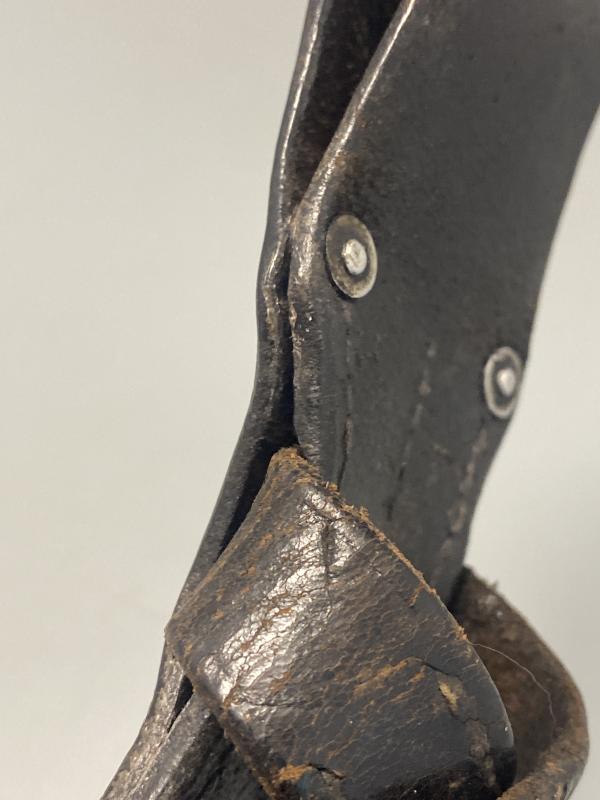 K98K German Black Leather Frog Dated 1938