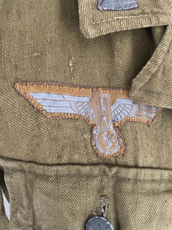 Second Pattern Tropical German Army Feldblouse 1944