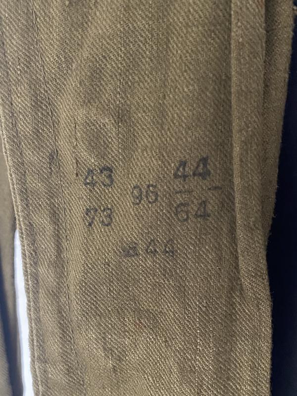 Second Pattern Tropical German Army Feldblouse 1944