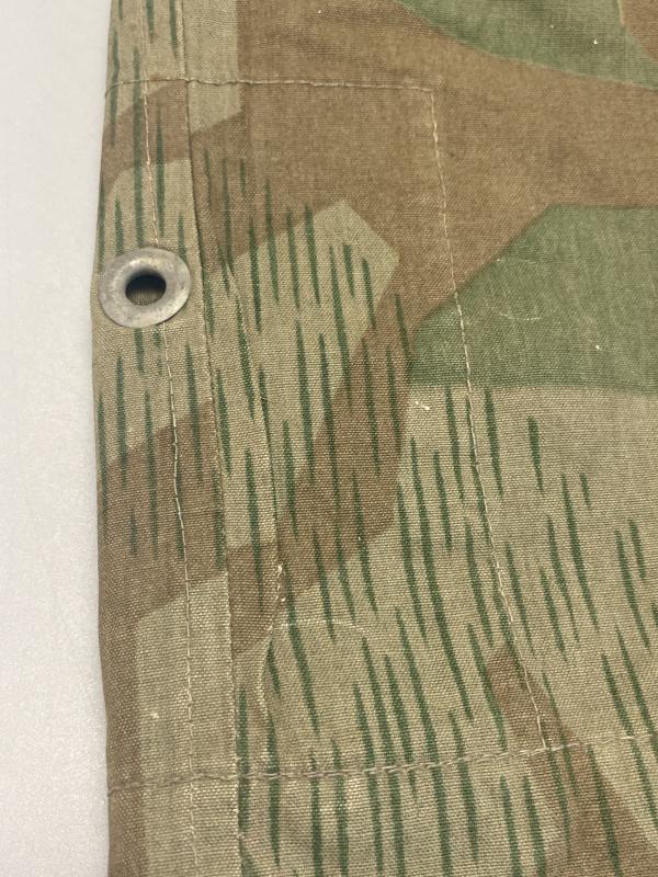 Late War German Army Splinter Pattern Zeltbahn Rbn. Numbered