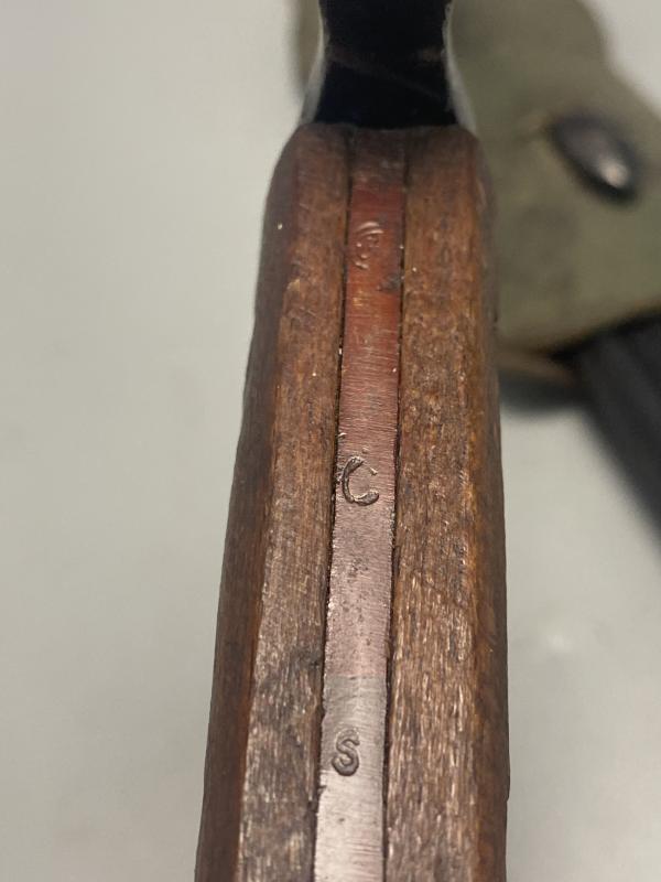 WW2 Italian Carcano M91 Bayonet With Frog 1941