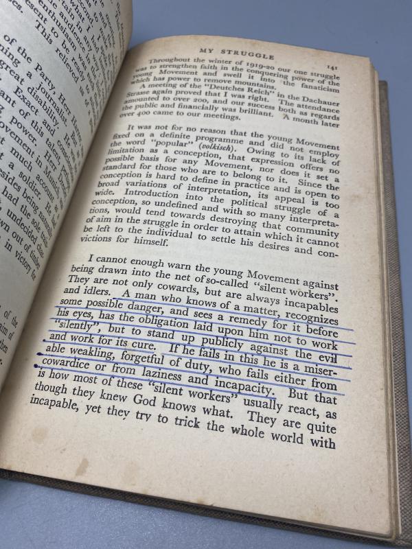 Editorial Edition of Adolf Hitlers “Mein Kampf” National Book Association