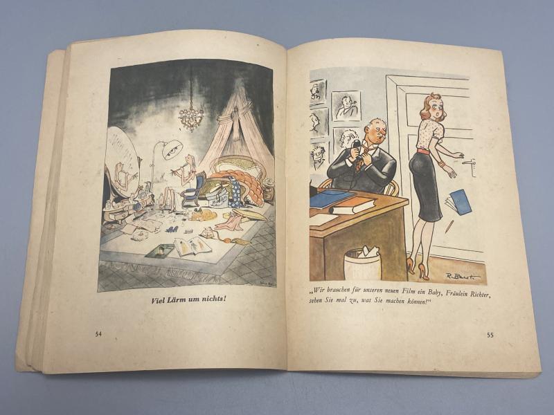 Wartime German Troops Die Wundertüte Cartoon Magazine