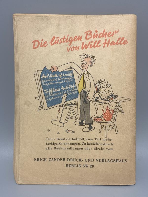 Wartime German Troops Die Wundertüte Cartoon Magazine