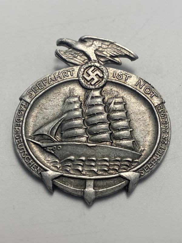 Tag Der Deutschen Seefahrt 1935 Day Badge