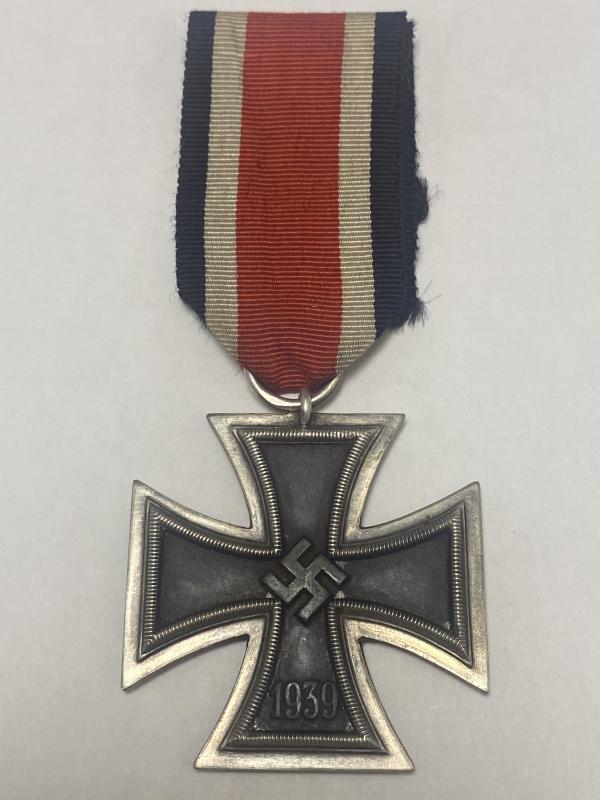 Iron Cross Second Class Maker Marked “24” Arbeitsgemeinschaft Der Hanauer Plakettenhersteller