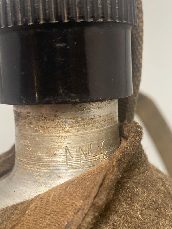 German Army Water Bottle Matching MN42 With Bakerlite Cup