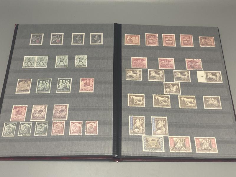 Large Collection of Third Reich Period Stamps 1300+